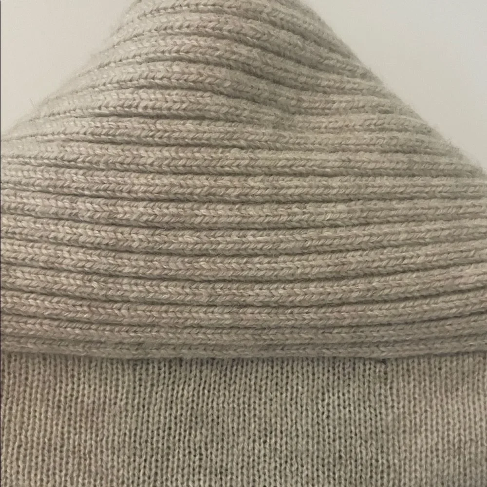 Intermix V-neck Cream Sweater